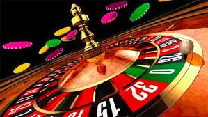 Tampilan detail mekanik roda American Roulette dengan slot 0 dan 00